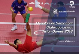  Menularkan Semangat Olahraga Lewat AG 2018